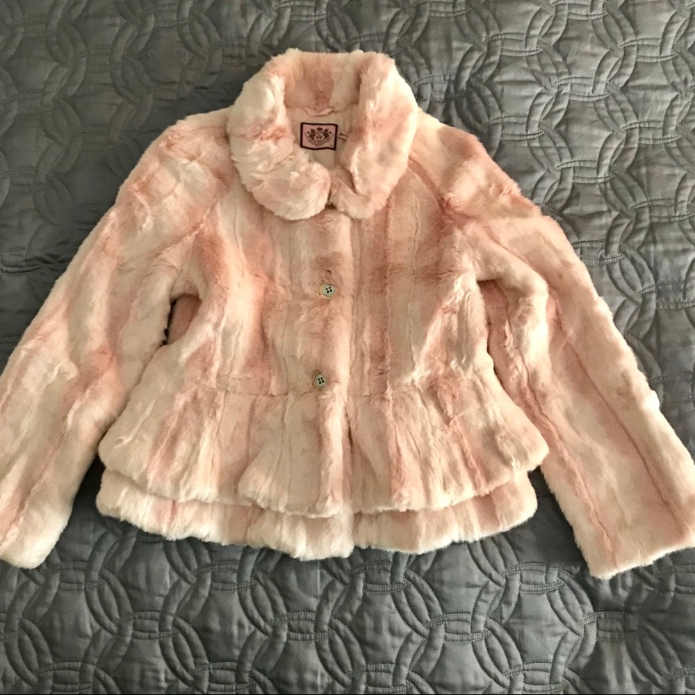 Juicy Couture Girls 14y Faux Fur
